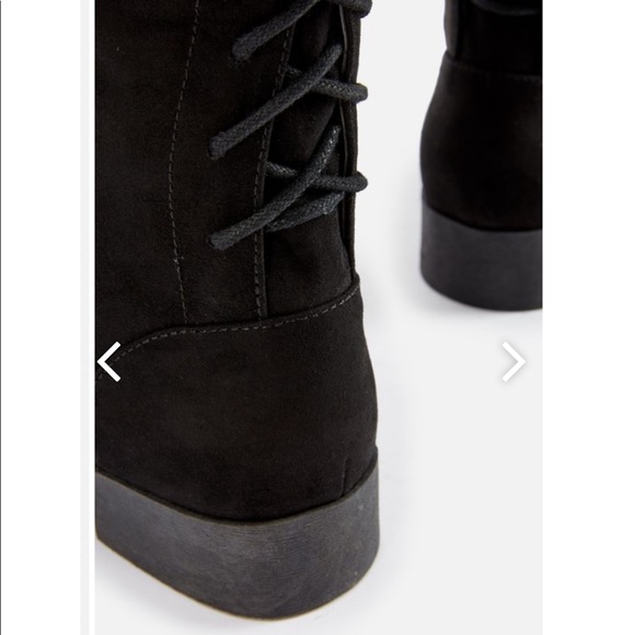 arnella corset back thigh high boot